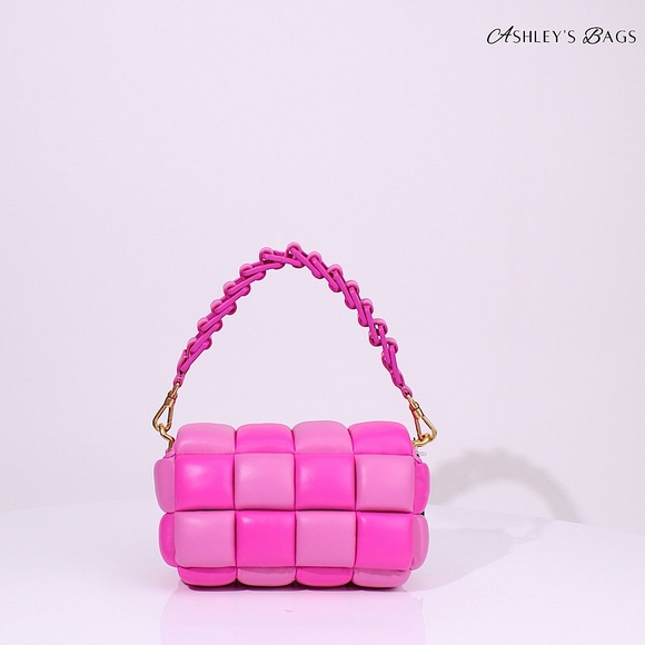 Kate Spade Boxxy Colorblocked East-west Crossbody In Vivid Snapdragon Multi Pink - Picture 4 of 14